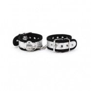 Bondage Metal Look Cuffs