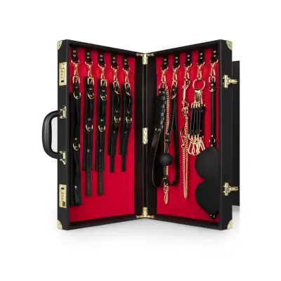 Bondage Suitcase 13-pcs PU Leather