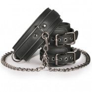 Collar & Wrist Restraint Set