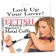 FETISH FANTASY BEGINNER METAL CUFFS - HANDBOJOR