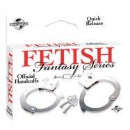 FETISH FANTASY OFFICIAL HANDCUFFS METAL - HANDBOJOR