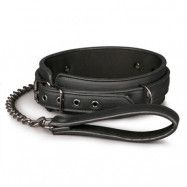 Fetish halsband med koppel