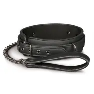 Fetish halsband med koppel