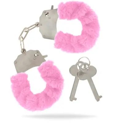 Furry Fun Cuffs Pink