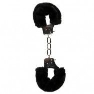 Furry Handcuffs Black