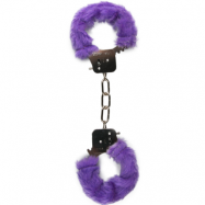 Furry Handcuffs Purple