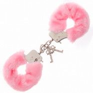 Furry Love Cuffs - Rosa