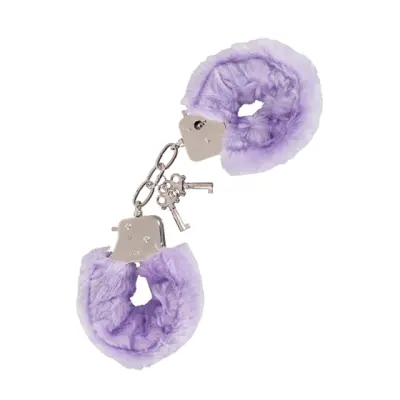 Handbojor Med Fluff Lila