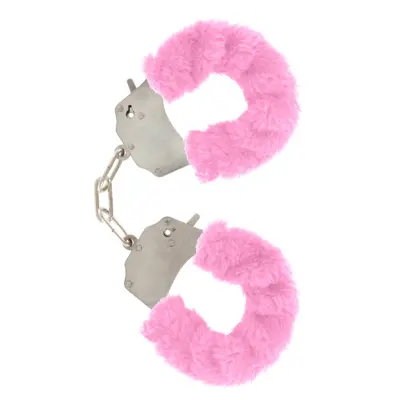 Handbojor med fluff: Rosa