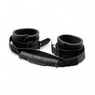 Handcuffs with Handle - Vegan Leather