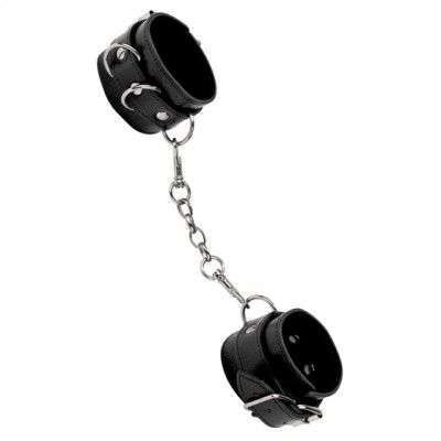 Leather Cuffs Black