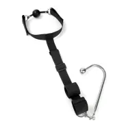 Mouth Gag With Cuffs& Anal Hook