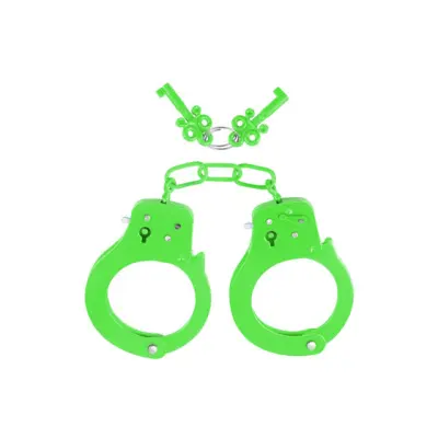 Neon Cuffs Gröna Handbojor