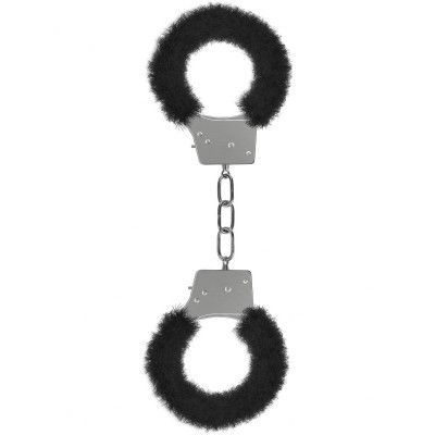 Ouch!: Beginner's Furry Handcuffs, svart