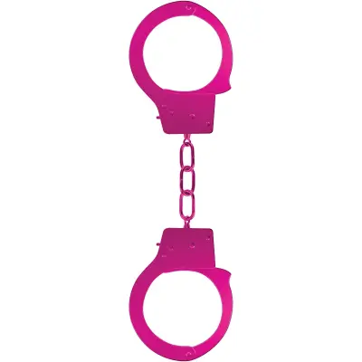 Ouch!: Beginner's Handcuffs, rosa