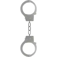 Ouch!: Beginner's Handcuffs, silver