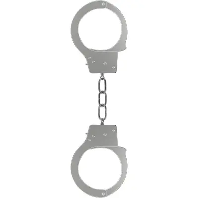 Ouch!: Beginner's Handcuffs, silver