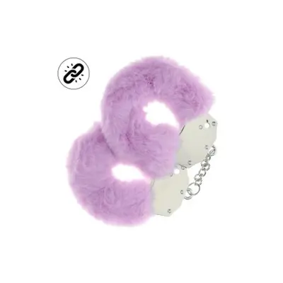 Ouch! Heavy-duty Fluffy Handcuffs - Lavender