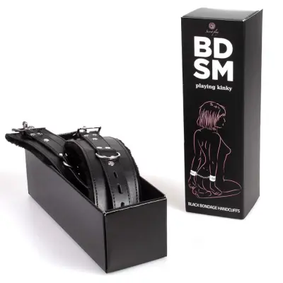 Secret Play Handcuffs Black