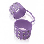 Silicone Cuffs Purple