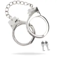 Silver Plated BDSM Handcuffs