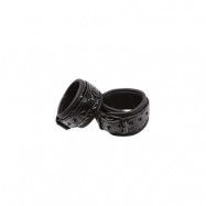 Sinful Black Wrist Cuffs