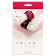 SINFUL WRIST CUFFS PINK BOJOR