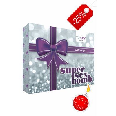 SUPER SEX BOMB PURPLE - SEXLEKSAKER I SET - JULBOMB