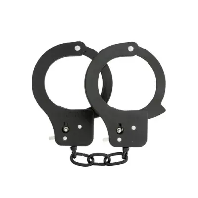 Svarta handbojor i metall