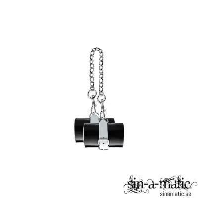 Svarta & Vita handbojor i äkta läder