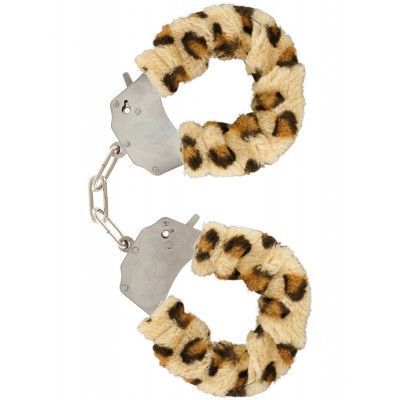 Toy Joy: Furry Fun Cuffs Plush, leopard