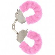 Toy Joy: Furry Fun Cuffs Plush, rosa