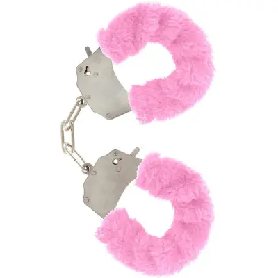 Toy Joy: Furry Fun Cuffs Plush, rosa