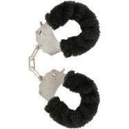 Toy Joy: Furry Fun Cuffs Plush, svart