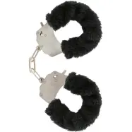 Toy Joy: Furry Fun Cuffs Plush, svart