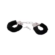 Toyz4Lovers: BestSeller Furry Handcuffs, svart