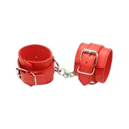 Toyz4Lovers: Fetish Art, Wrist/Ankle Cuffs Belt, röd