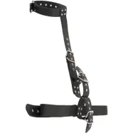 Vegan Fetish: Neck Restraint with Handcuffs