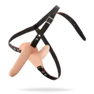 Vibrating Double Strap-On