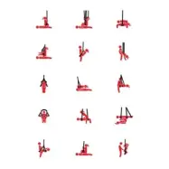 Hidden Desire Anchor Lovers Fuck Swing BLACK