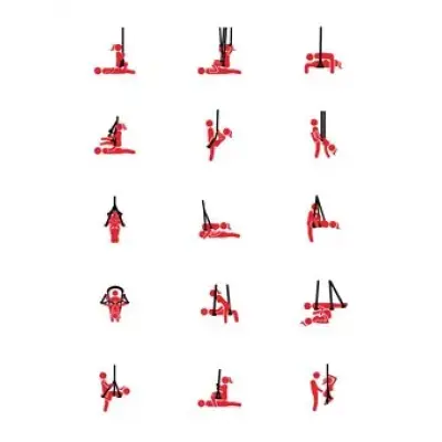 Hidden Desire Anchor Lovers Fuck Swing BLACK