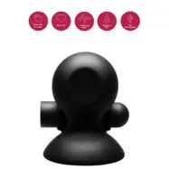 Hidden Desire Double Stackers C-Rings 2 Pcs Set M BLACK M