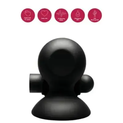 Hidden Desire Double Stackers C-Rings 2 Pcs Set M BLACK M