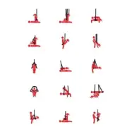 Hidden Desire Lovers Swing With Stand BLACK