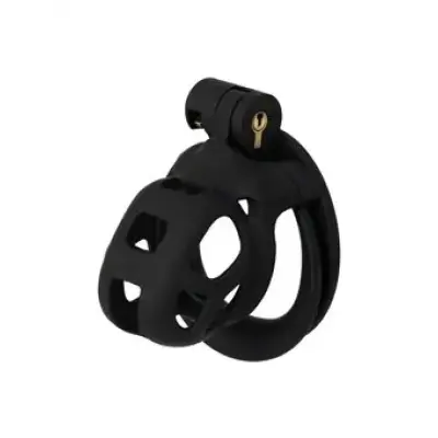 Hidden Desire Penis Prison Cock Cage X-Short BLACK