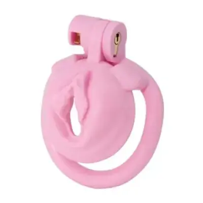 Hidden Desire Sissy Trainer Cock Lock X-Short PINK