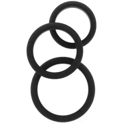 Hidden Desire Super Stud C-Ring BLACK