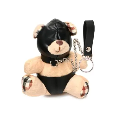 Hooded Teddy Bear Keychain