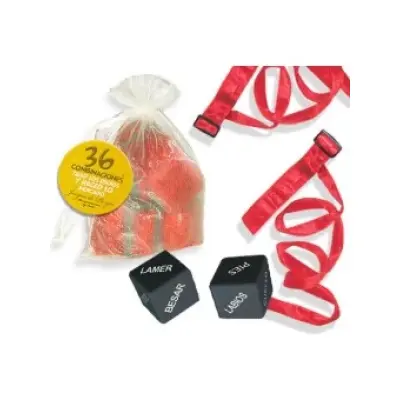 Inedit Kit Bag Organza Ties Red