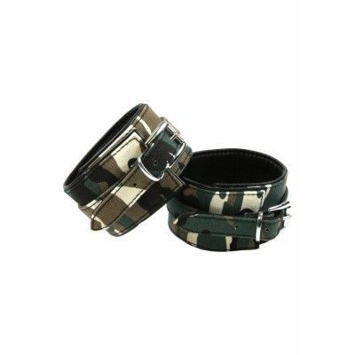 KINKY CAMO ANKLE CUFFS